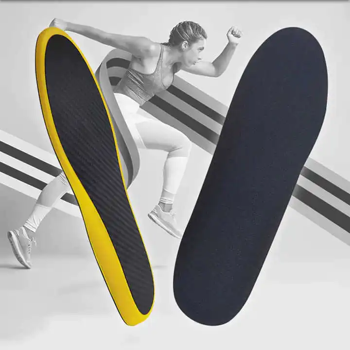 Gold Performance Insoles-Customized Carbon Fiber Inserts, Non-Cleated Schuhe-Basketball, Volleyball, Racquet Sports, Running & Mo ( (3)