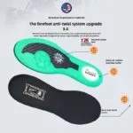 Semelles de football anti-torsion en fibre de carbone respirantes Semelles de chaussures de sport antidérapantes et absorbant les chocs (1 (3)