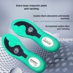 Fibra de carbono transpirable Anti-Twist plantillas de fútbol antideslizante de absorción de choque plantillas de calzado deportivo (1 (3)