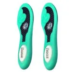 Semelles de football anti-torsion en fibre de carbone respirantes Semelles de chaussures de sport antidérapantes et absorbant les chocs (20(1)