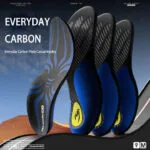 Laufende Carbonplatte Einlegesohle 0.40.6 mm zur Unterstützung von Laufanfängern Laufschuheinlagen volle Handfläche Rebound Sportschuhpolster (14)