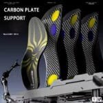 Plantillas de fibra de carbono: cosméticamente diseñadas para mejorar el rendimiento atlético de jugadores de baloncesto y atletas de ( (5)