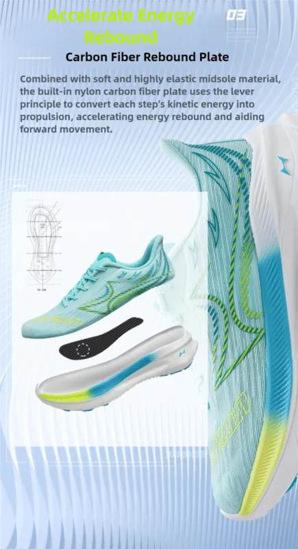 Zapatillas de carbono para maratón Zapatillas de atletismo para entrenamiento y competición (10)-1