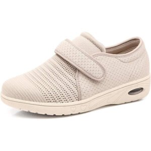 Women's Diabetic Shoes Extra Wide Edema Shoes Outdoor Walking Sneakers Plantar Fasciitis Shoes