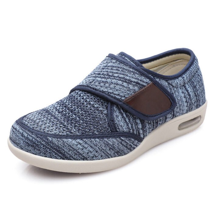 Mens Diabetic Edema Shoes Lightweight Walking Wide Sneakers Plantar Fasciitis Shoes