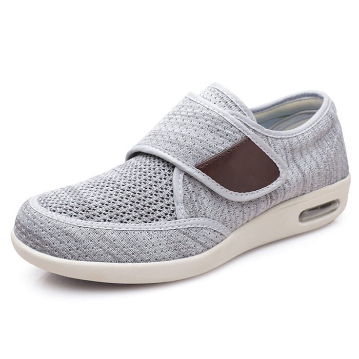 Mens Diabetic Edema Shoes Lightweight Walking Wide Sneakers Plantar Fasciitis Shoes